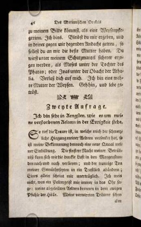 46-51, Zweyte Anfrage