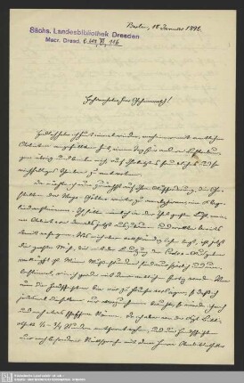 Briefe 116 - 128, 1892