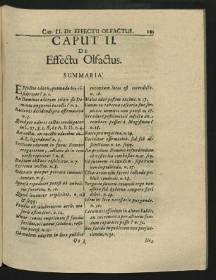 Caput II. De Effectu Olfactus.