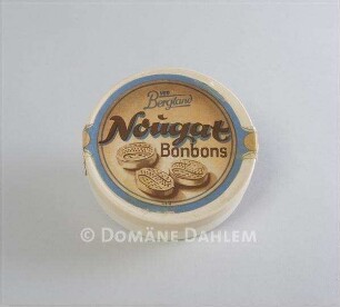 Bonbonschachtel "Nougat Bonbons" vom "VEB Bergland"