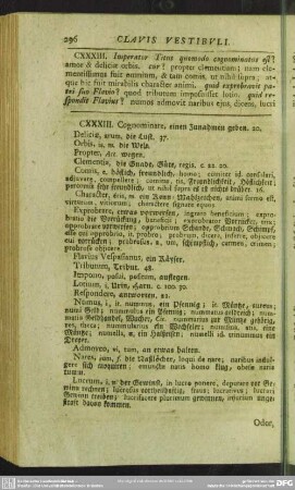 CXXXIII. Imperator Titus quomodo cognominatus est?