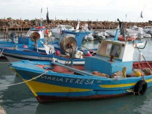 Fischerhafen von Selinunt an der Südküste