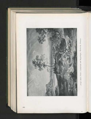 Landschaft mit Regenbogen. Karlsruhe, Museum.