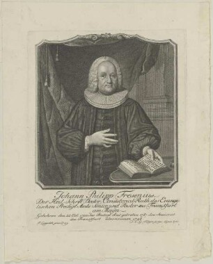 Bildnis des Johann Philipp Fresenius