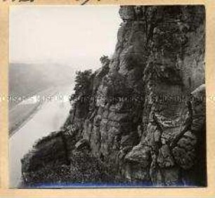 Das Elbsandsteingebirge bei der Bastei