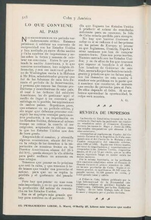 Lo que conviene al País.