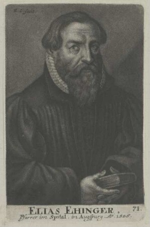 Bildnis des Elias Ehinger