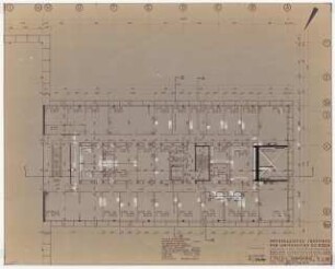 Physikalische Institute der Universität Köln: 1. Physik Grundriss EG, 1:100