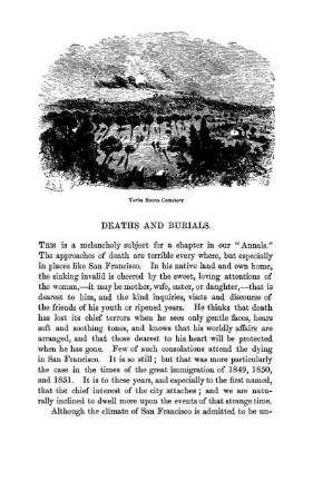 Deaths and Burials