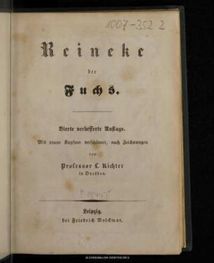 Reineke der Fuchs