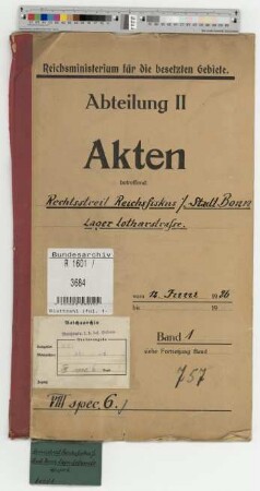 Rechtsstreit Reichsfiskus gegen Stadt Bonn