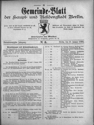 1902,3: No. 3, 19. Januar 1902