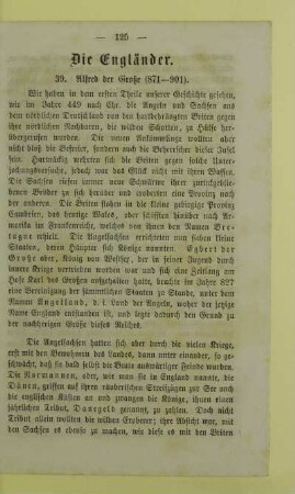 39. Alfred der Große (871 - 901)