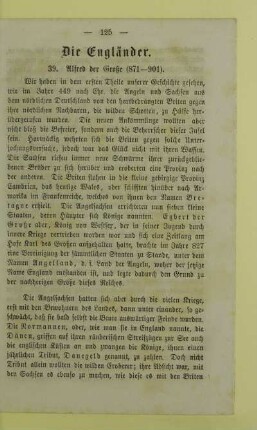 39. Alfred der Große (871 - 901)