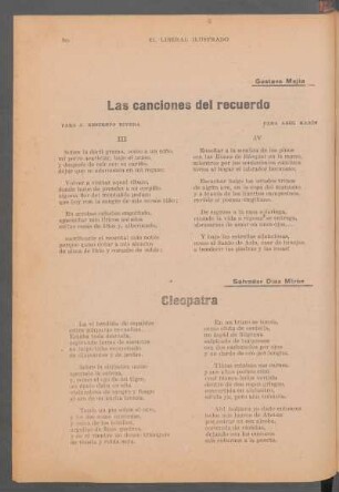 Las canciones del recuerdo