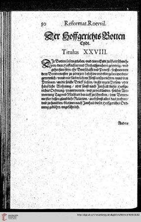 Titulus XXVIII