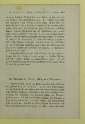 Alexander der Große, König von Makedonien