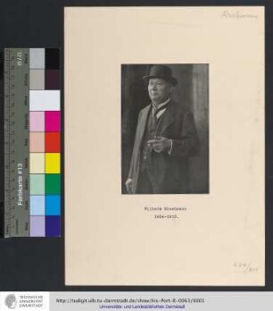 Wilhelm Riechmann : 1854-1913