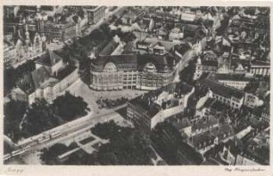 Leipzig: Orig. Fliegeraufnahme