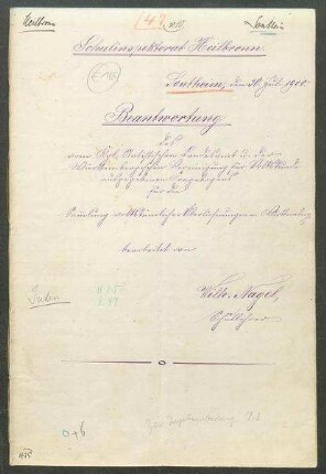 Konferenzaufsatz Sontheim, Stadtkreis Heilbronn OA Heilbronn II