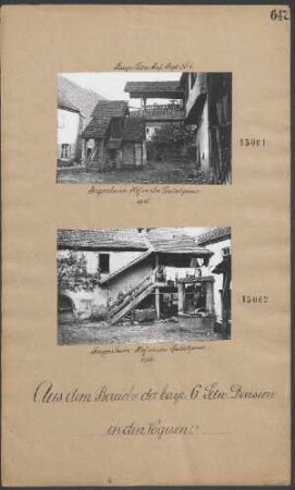 Ingersheim: Hof in der Spitalgasse