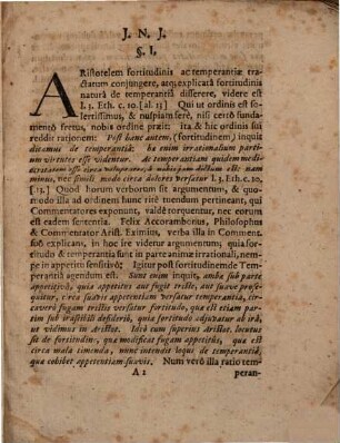 Disp. pol. de temperantia prior
