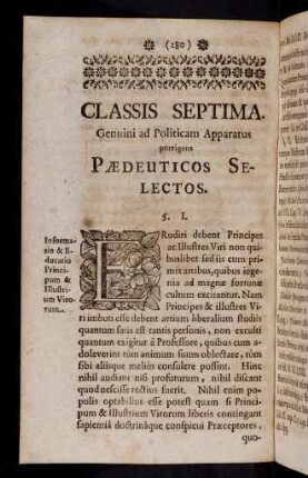 280-297, Classis Septima
