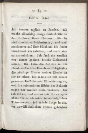 Eilfter Brief - Funfzehnter Brief.