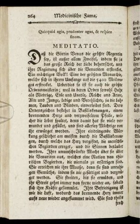 Meditatio.