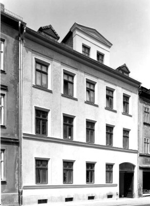Görlitz-Altstadt, Krölstraße 53. Wohnhaus (1857/1867). Straßenansicht