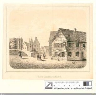 Schillers Geburtshaus in Marbach