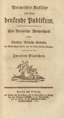 2.1779: Zweytes Bändchen