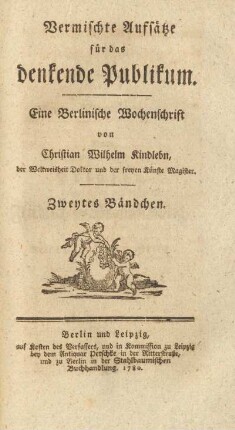 2.1779: Zweytes Bändchen