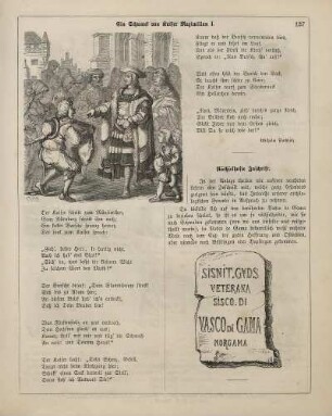 "Ein Schwank von Kaiser Maximilian I" "Räthselhafte Inschrift"