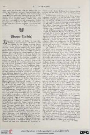 9: Münchener Kunstbrief