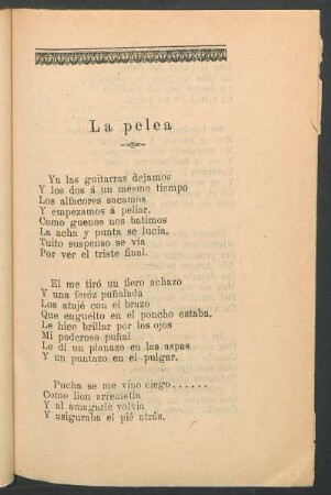 La pelea