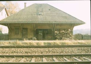 Gäubahn Stuttgart Süd Haltepunkt Wildpark Empfangsgebäude