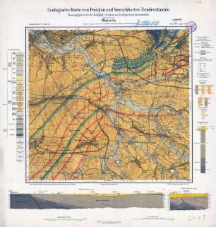 [5778] Gleiwitz, Geologische Karte von Preußen und benachbarten Bundesstaaten