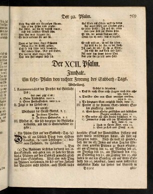 769-776, Der XCII. Psalm