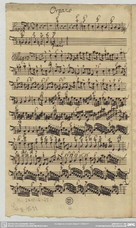 Händel, G. F., Sonaten, HWV 392 / Arr. 