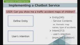 Improvements of the Public Safety Map service Using a Chatbot