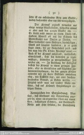 Kennzeichen der Entzündung
