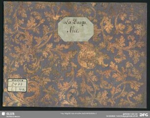 La danza - Mus.2477-L-4a : V (2), orch, bc; HanH 2