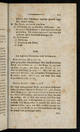 111-122, XLIII - XLVI