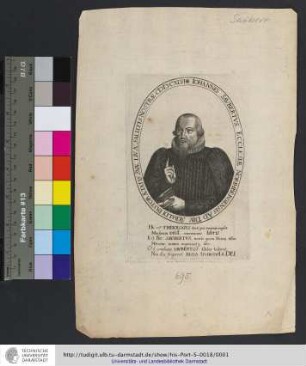 Iohannes Savbertvs, Ecclesiæ Norimbergensis Ad Div. Sebaldi Pastor Ætatis Svæ LIV Ao. Salutis Nostræ MDCXLVI