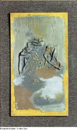 Abstrakte Materialkomposition "In Space"
