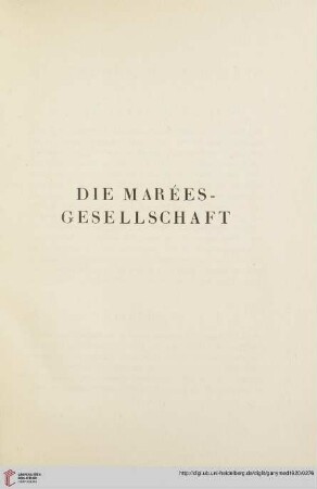 Die Marées - Gesellschaft