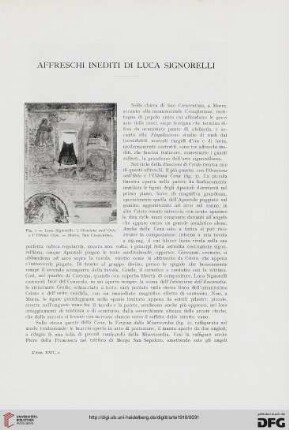 22: Affreschi inediti di Luca Signorelli
