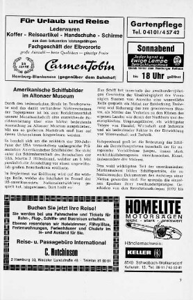 Amerikanische Schiffsbilder im Altonaer Museum