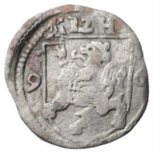 Fundmünze, 4 Heller, 1596